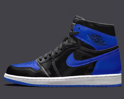 Men's Air Jordan 1 High 'Patent Royal’ Shoes