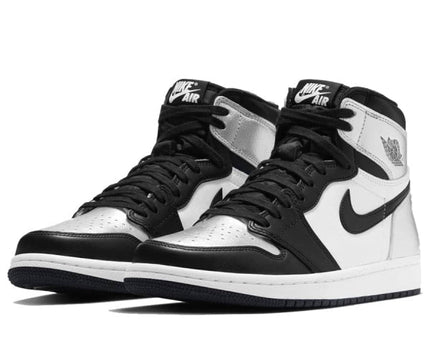 Men's Air Jordan 1 High 'Silver Toe’ Shoes