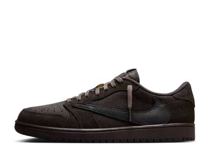 Men's Travis Scott x Air Jordan 1 Retro Low ‘ Velvet Brown and Dark Mocha' Shoes