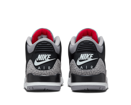 Men's Air Jordan 3 Black Cement Shoes