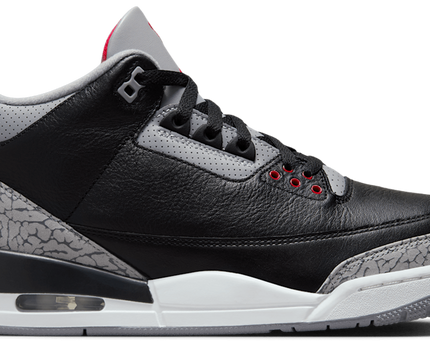 Men's Air Jordan 3 Black Cement Shoes