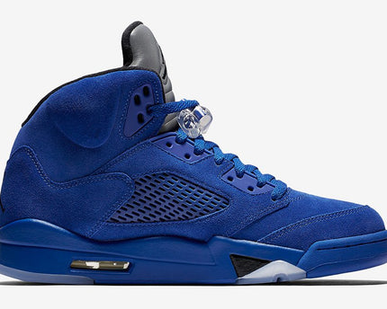 Men's Air Jordan 5 'Blue Suede' Shoes