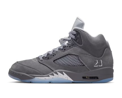 Men's Nike Air Jordan 5 Retro Wolf Grey Shoes