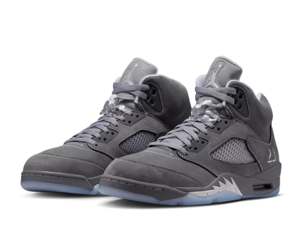 Men's Nike Air Jordan 5 Retro Wolf Grey Shoes