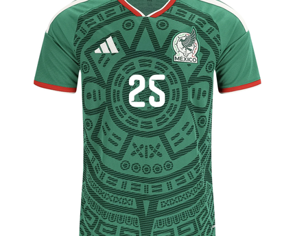 Roberto Alvarado Mexico Home 2026 World Cup Jersey - Bold Green