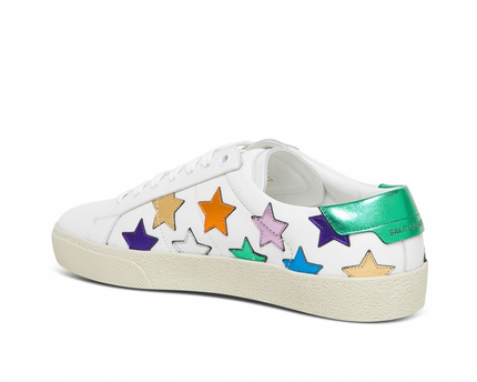 Men's Saint Laurent Court Classic SL06 White Sneakers