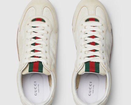 Men's Gucci Shift White Sneakers