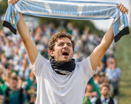 Argentina 2026 Football Personalized Soccer Scarf Vamos La Albiceleste
