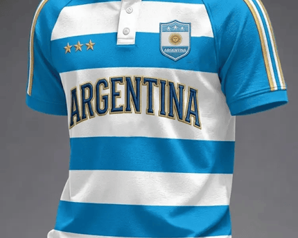 Argentina FIFA World Cup 2026 Polo Shirt Argentine National Team Merch Gifts For Football Enthusiasts - TradiViet