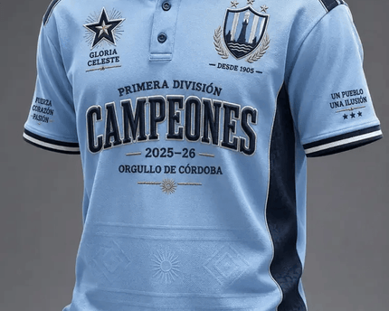 Argentina FIFA World Cup 2026 Polo Shirt Argentine National Team Merch Presents For Soccer Fans - TradiViet