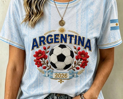 Argentina FIFA World Cup 2026 T-Shirt Argentina Football WC 26 Merch Soccer Sister Gifts
