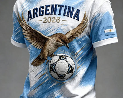 Argentina FIFA World Cup 2026 T-Shirt Argentina Soccer Merch Gifts For Football Fan