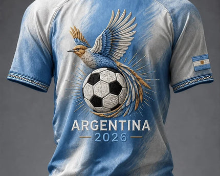 Argentina FIFA World Cup 2026 T-Shirt Argentina Soccer Merch Gifts Ideas For Soccer Fan