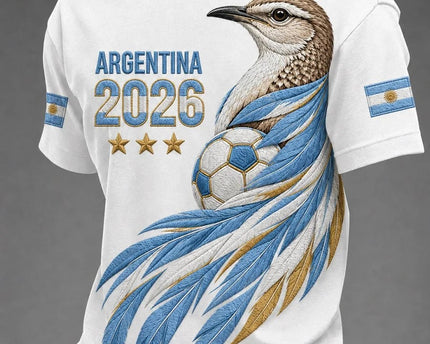 Argentina FIFA World Cup 2026 T-Shirt Argentina Soccer Merch Presents For Football Fans