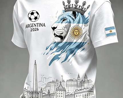 Argentina FIFA World Cup 2026 T-Shirt Argentina Soccer Team WC Merch Gift For Husbands - TradiViet