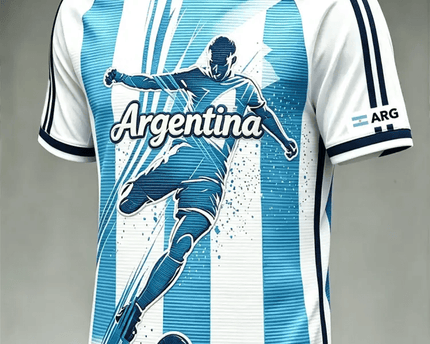 Argentina FIFA World Cup 2026 T-Shirt Argentine National Team Merch Soccer Enthusiast Gifts