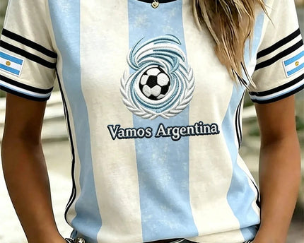 Argentina FIFA World Cup 2026 T-Shirt Vamos Argentina National FIFA WC Merch Fan Gift