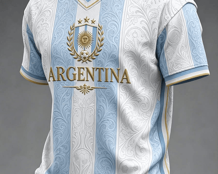Argentina FIFA World Cup 2026 V-Neck Shirt Argentina Soccer Team WC Merch Best Gift Ideas - TradiViet