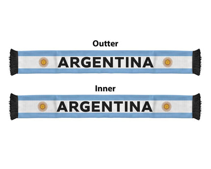 Argentina Football 2026 Soccer Scarf Flag Style