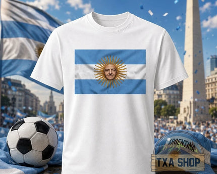 Argentina Infantino Sun of May Parody T-Shirt