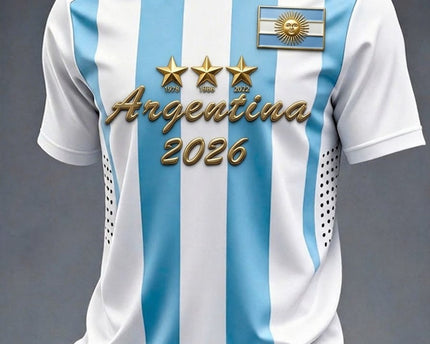 Argentina Soccer FIFA World Cup 2026 Shirt Game Day Apparel Gift For Sport Enthusiast