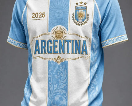 Argentina World Cup 2026 T-Shirt Argentina Football FIFA WC Merch Soccer Gifts