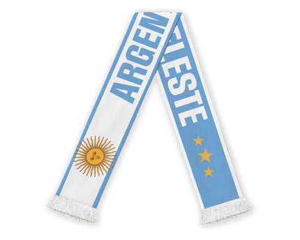 Argentina World Football 2026 Soccer Scarf National Pride Never Stops