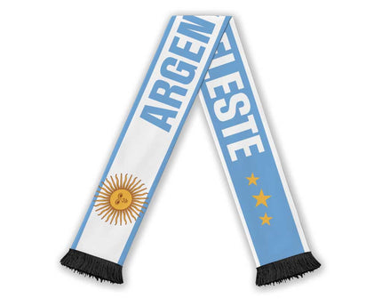 Argentina World Football 2026 Soccer Scarf National Pride Never Stops