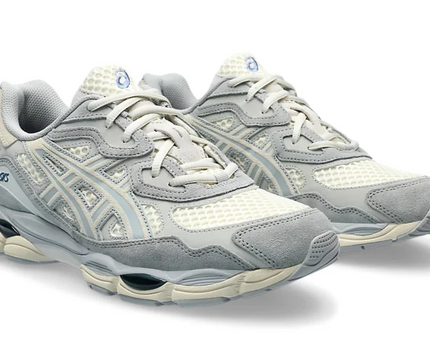 Men's  asics GEL-NYC Ivory Mid Grey Shoes