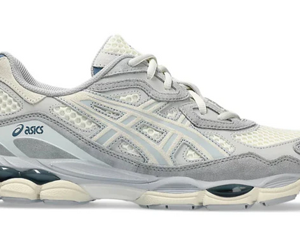 Men's  asics GEL-NYC Ivory Mid Grey Shoes