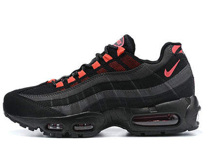 Men's Nike Air Max 95 Black Laser Crimson Shoes
