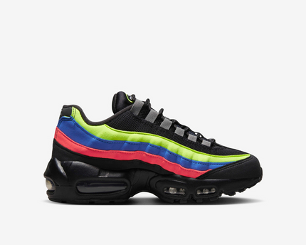 Men's Nike Air Max 95 Black Multi-Color Shoes
