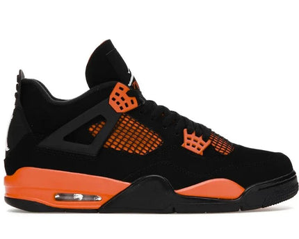 Men's Nike Air Jordan 4 Retro Orange Shoes
