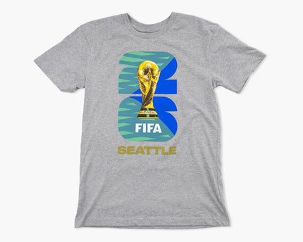 FIFA World Cup 26 Heather Grey Seattle T-Shirt