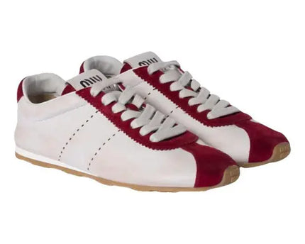 Men's Miu Miu Low Top White Sneaker