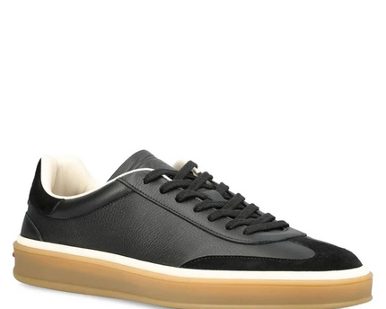 Men's Loro Piana Tennis Walk Black Sneakers