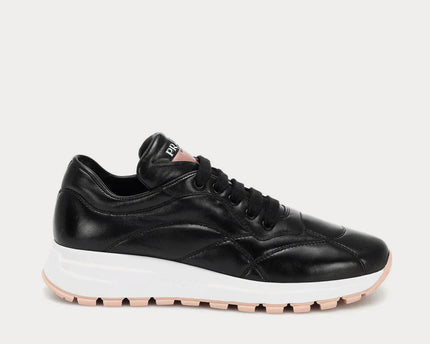 Men's Prada Prax 01 Re-Nylon 'Leather Black' Sneakers