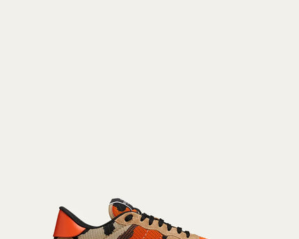 Men's Valentino Camo Rock Runners Camouflage Sneakers