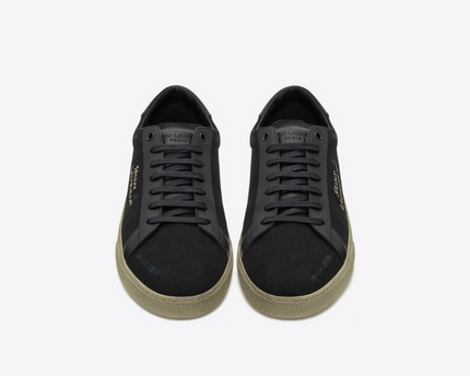 Men's Saint Laurent Court Classic SL06 Black Sneakers