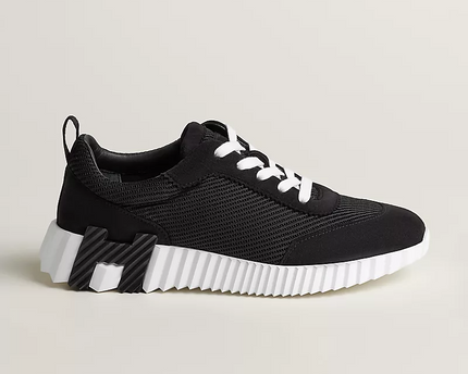 Men's Hermès Bouncing Black Sneakers