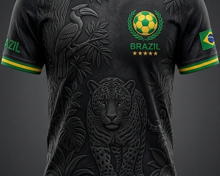 Brazil FIFA World Cup 2026 T-Shirt Brazil Football Team WC Merch Best Soccer Lovers Present