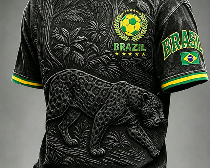 Brazil FIFA World Cup 2026 T-Shirt Brazil Football Team WC Merch Unique Gifts For Soccer Lovers