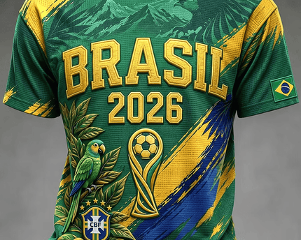 Brazil FIFA World Cup 2026 T-Shirt Brazil National Team Merch Best Gift Ideas