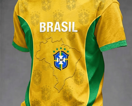 Brazil FIFA World Cup 2026 T-Shirt Brazil National Team Merch Football Fans Gift