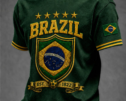 Brazil FIFA World Cup 2026 T-Shirt Game Day Merch Unique Football Related Gifts
