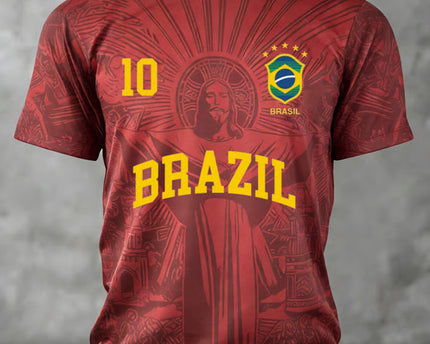 Brazil FIFA World Cup 2026 T-Shirt World Cup Brazil Team Merch Best Soccer Themed Gifts Ideas