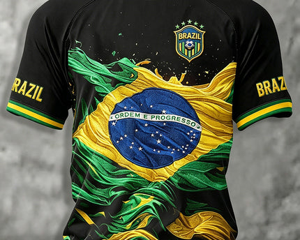 Brazil FIFA World Cup 2026 T-Shirt World Cup Brazil Team Merch Football Fan Gift Ideas