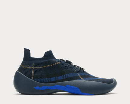 Men’s Burberry burbery Neptune Check Knit Midnight Sneakers