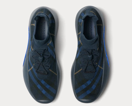 Men’s Burberry burbery Neptune Check Knit Midnight Sneakers