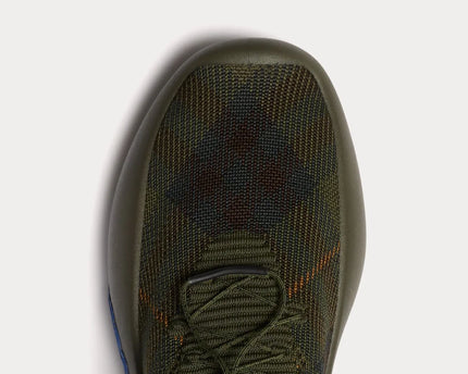 Men’s Burberry burbery Neptune Check Knit Green Sneaker